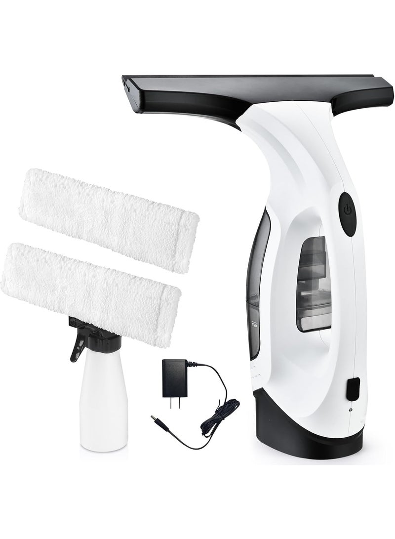 HZYH Cordless Window Vacuum Cleaner, Electric Squeegee Tool Set, 10 Inch Blade, for Glass, Mirrors, Showers, Countertops, and  Tiles - Image 1