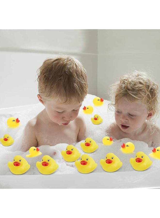 Oasisgalore Little Rubber Ducks Tiny Baby Shower Rubber Ducks In Bath Decorations For Shower And Party Favors 20Pcs - Image 5