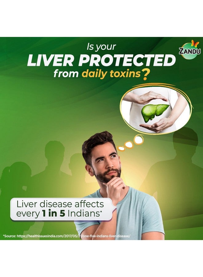 Zandu شراب زاندو ليفيتال - 200 مل | رعاية الكبد والتخلص من السموم بالأيورفيدا المثبتة علمياً | يعيد تنشيط صحة الكبد بشكل طبيعي ويعزز الشهية والهضم | مزيج من 12 عشبة فعالة - Image 2