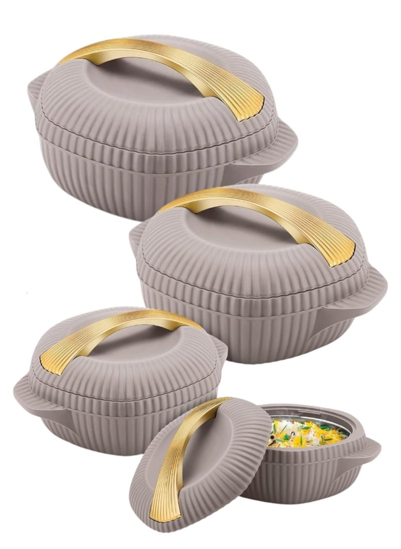 Milton - Set of 4 Inner Stainless Steel Hotpot Multiple Sizes (500-1000-1500-2500 ml) - Image 1