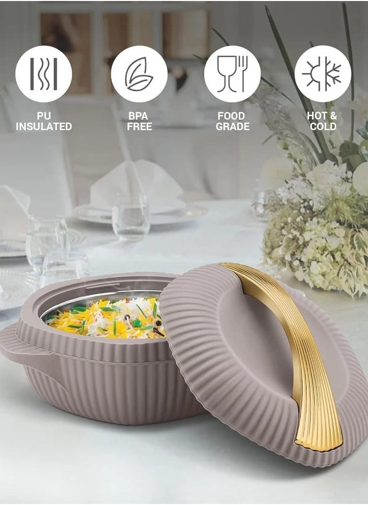 Milton - Set of 4 Inner Stainless Steel Hotpot Multiple Sizes (500-1000-1500-2500 ml) - Image 1