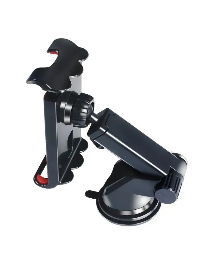 ELTRAZONE 16.26-25.4cm Silicone Car Phone Mount | Universal Adjustable Holder with Strong Suction Cup for Dashboard Use | Hands-Free Smartphone Stand for GPS Navigation, Calls & Music | Secure Grip, Shock-Resistant, Non-Waterproof Design - Image 4