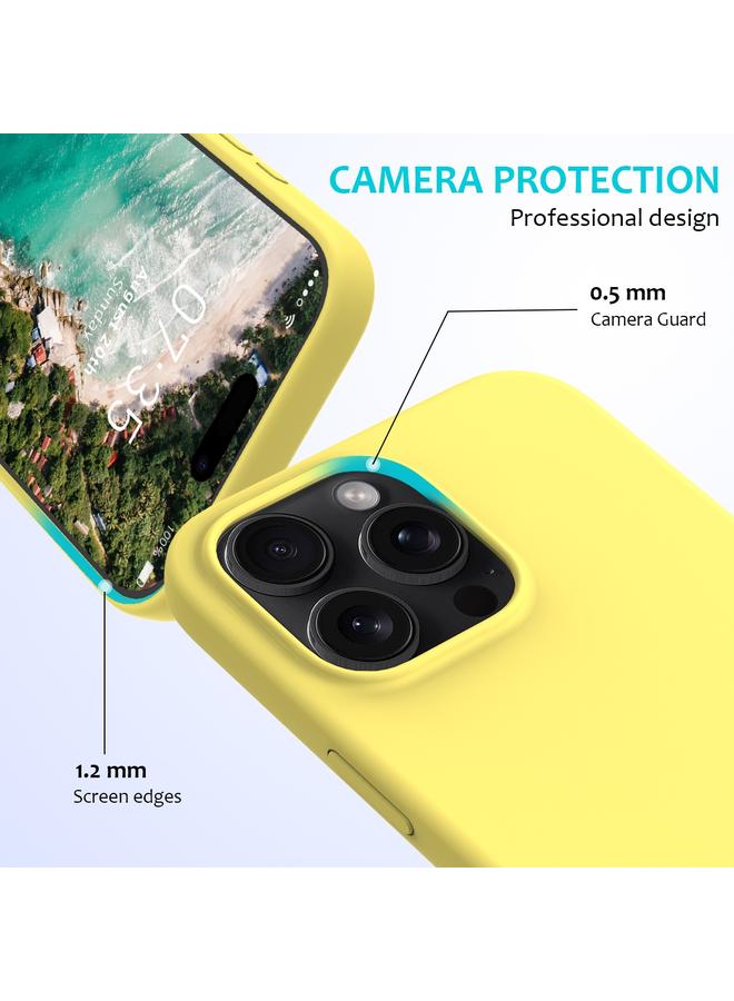 S-TOP Case For iPhone 16 Pro Max Solid Color Silicone Phone Case - Image 2