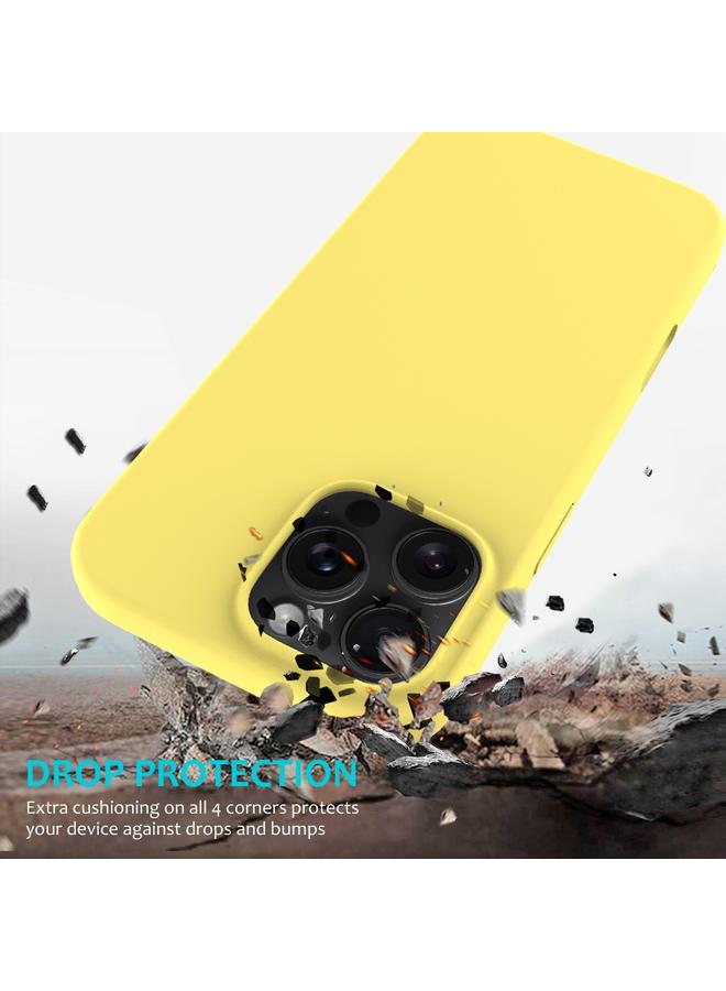 S-TOP Case For iPhone 16 Pro Max Solid Color Silicone Phone Case - Image 3