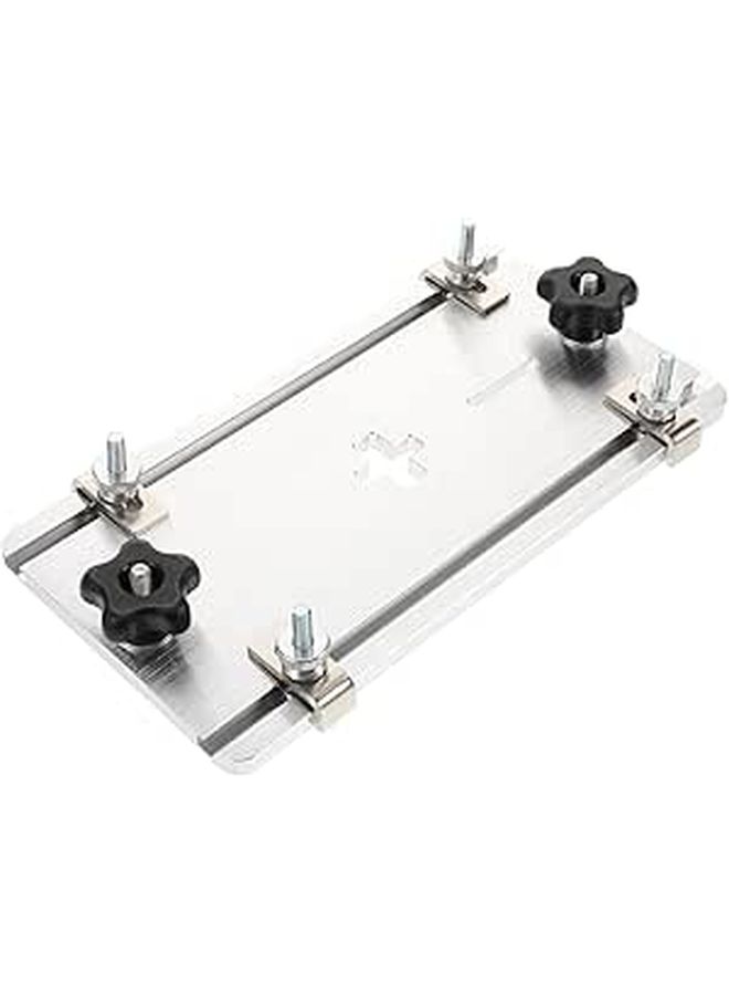 Aluminum Alloy Jig Saw Base Plate With Flip Board Insert For Woodworking - Image 1