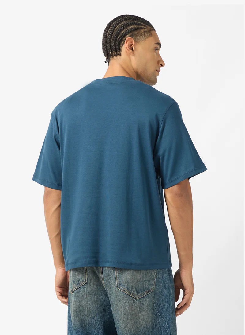 JACK & JONES Printed Crew Neck T-Shirt