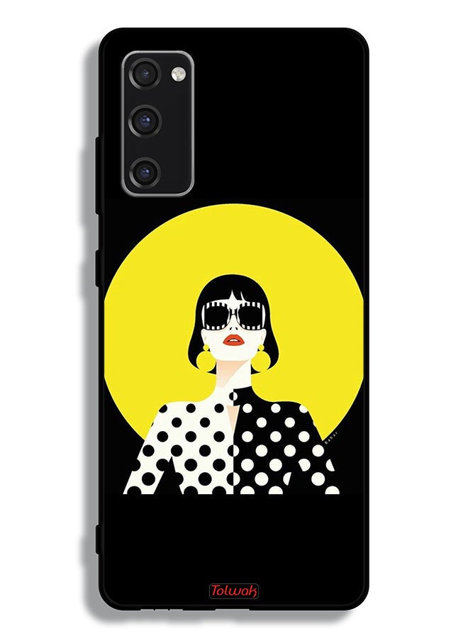 Tolwak Samsung Galaxy S20 FE Protective Case Cover Stylish Girl Art - Image 2
