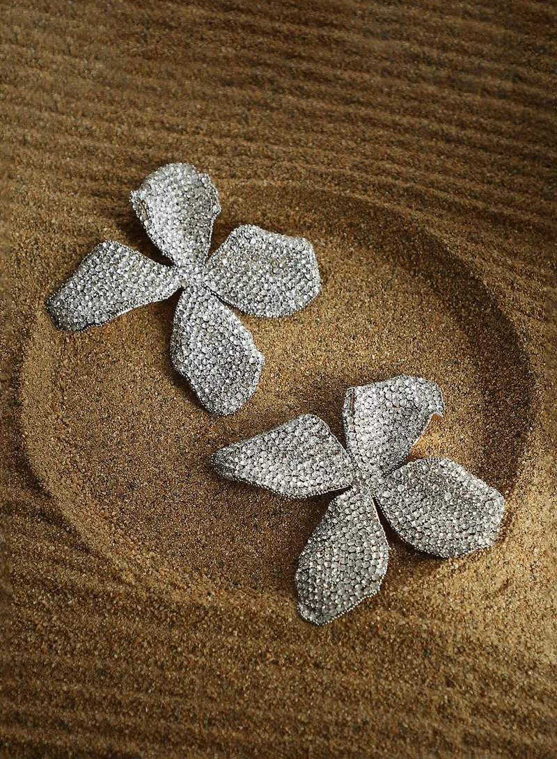 سوهي أقراط Bling-Petalia Statement مجوهرات