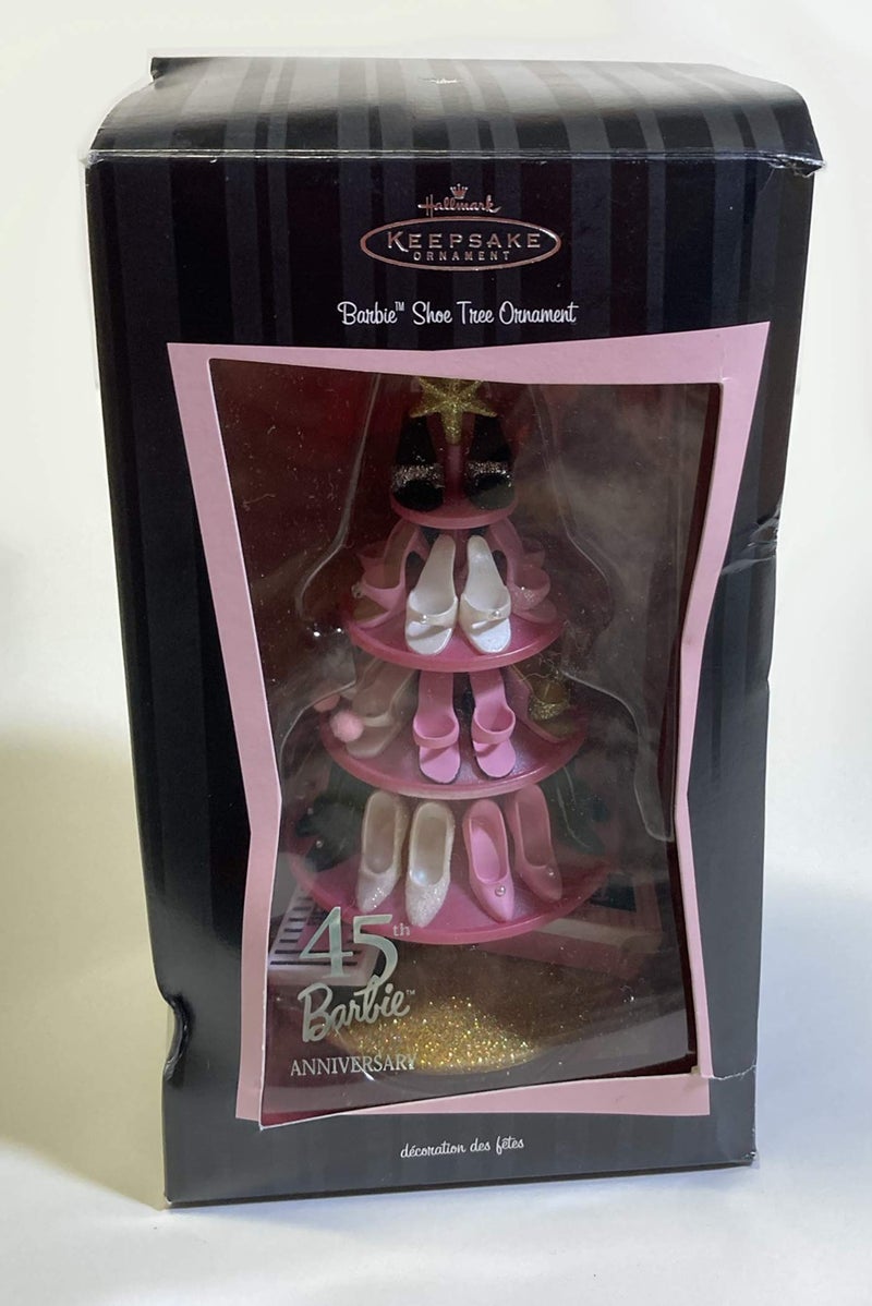 Hallmark Keepsake Ornament - Barbie Shoe Tree 45th Anniversary 2004 (QHB6604) - Image 1