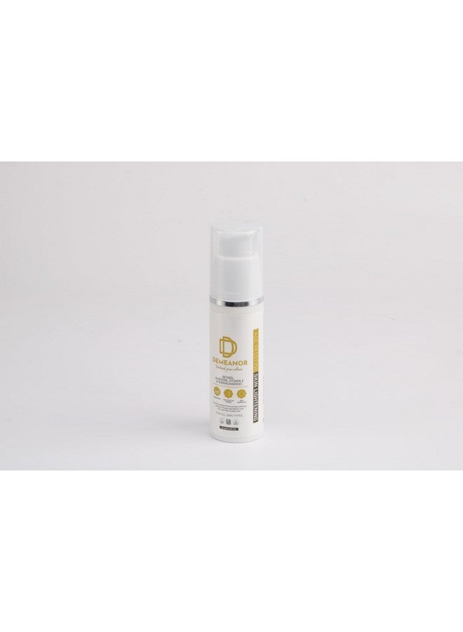 Demeanor Skin Revival Retinol Face Cream, Enriched with Moisturizer, 30ml for Hydrated, Glowing Skin, with Hyaluronic Acid & Vitamin C - Image 3