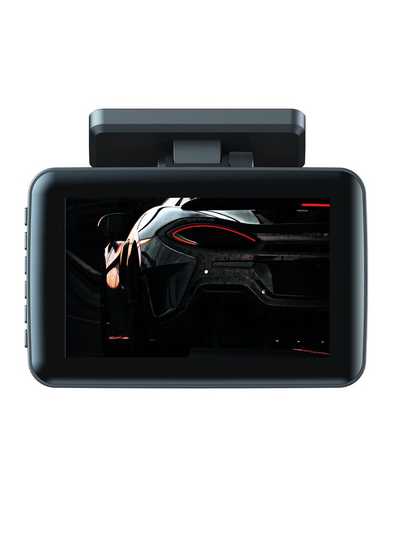 3 Cameras Dash Cam 4in Clear Car Rearview Mirror Car Video Recording Camcorder Wide Angle Car Camera Recorder Auto Safety Driving Recorder - Image 4