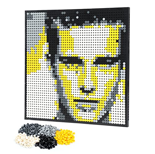 Amalia Personalized Mosaic Portrait Custom Building Kit Pixel Great Wall Art Decoration Customized Your Own Photo PictureMemoryL151x151 - Image 1
