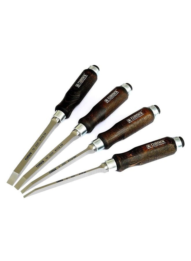 Narex 863600Chisel / Mortise Chisel Set - 4/6 / 10/12 mm - for Mortises - Image 1