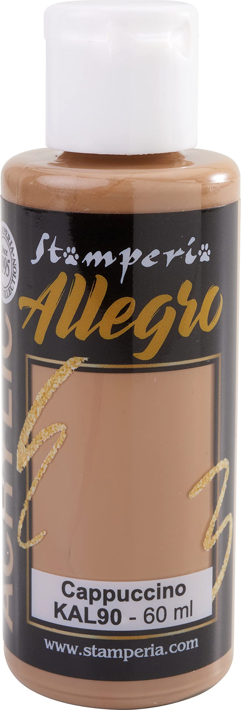 STAMPERIA Allegro Acrylic Paints [Cappuccino]