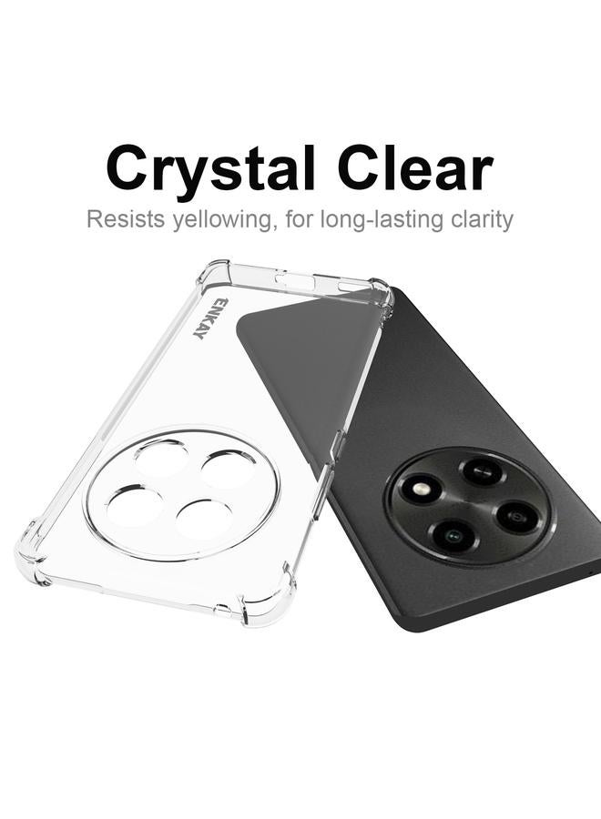 إنكاي جراب لهاتف OPPO A2 Pro 5G جراب شفاف من مادة TPU مقاوم للصدمات ومضاد للانزلاق - Image 5