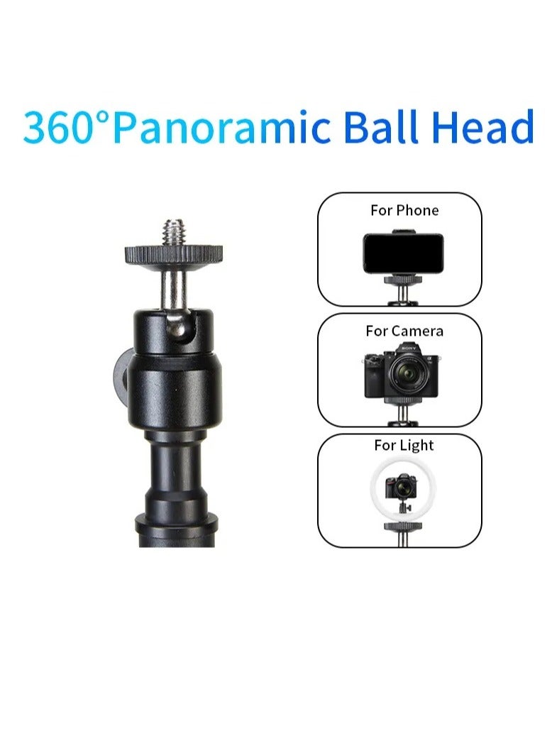 Jmary JMARY MT-49 Tabletop Light Stand Clip with Screw for Cameras LED Video Light and Ring Light - Image 4