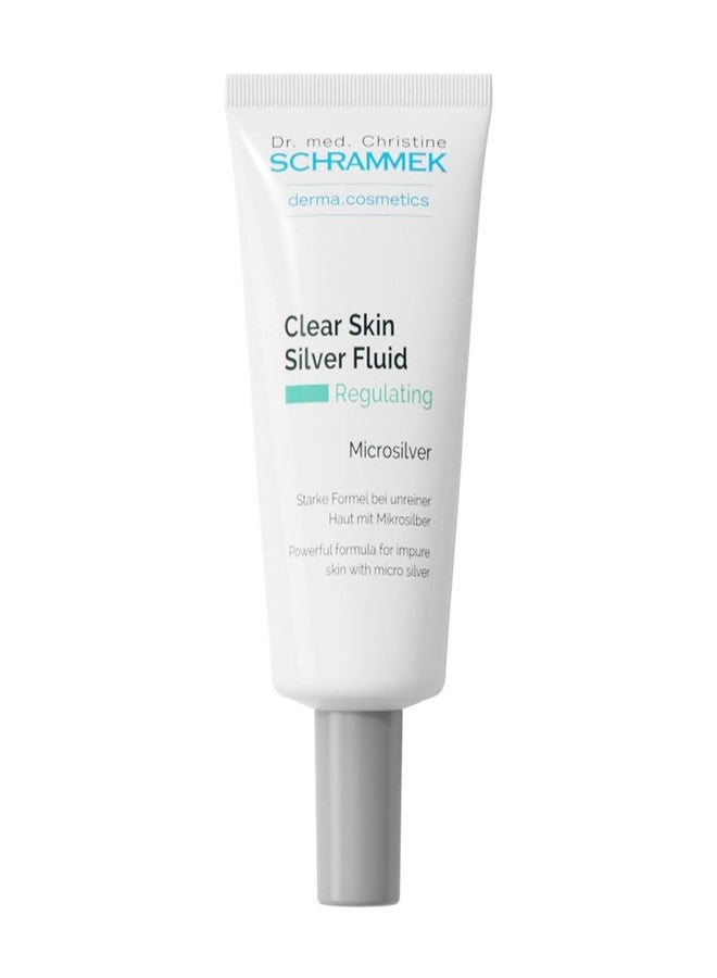 Schrammek Clear Skin Silver Fluid (1.7 fl oz) - Powerful Formula for Impure Skin with Microsilver - Combats the Key Factors of Impure Skin - with Aloe Vera - Face Fluid - Skin Care - Dr. Schrammek - Image 5