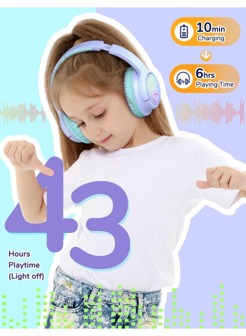 آيكليفير سماعات أذن لاسلكية للأطفال، سماعات أذن بلوتوث للأطفال - Image 2