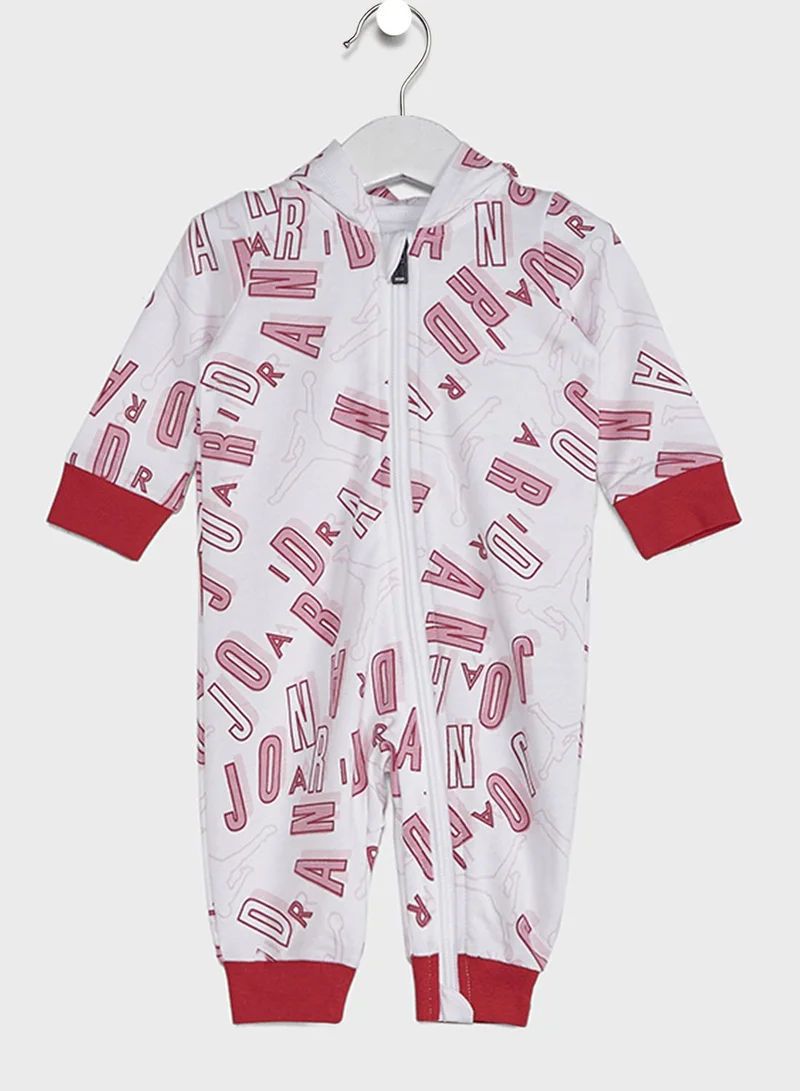 Jordan Infant Air Jordan Aop Romper