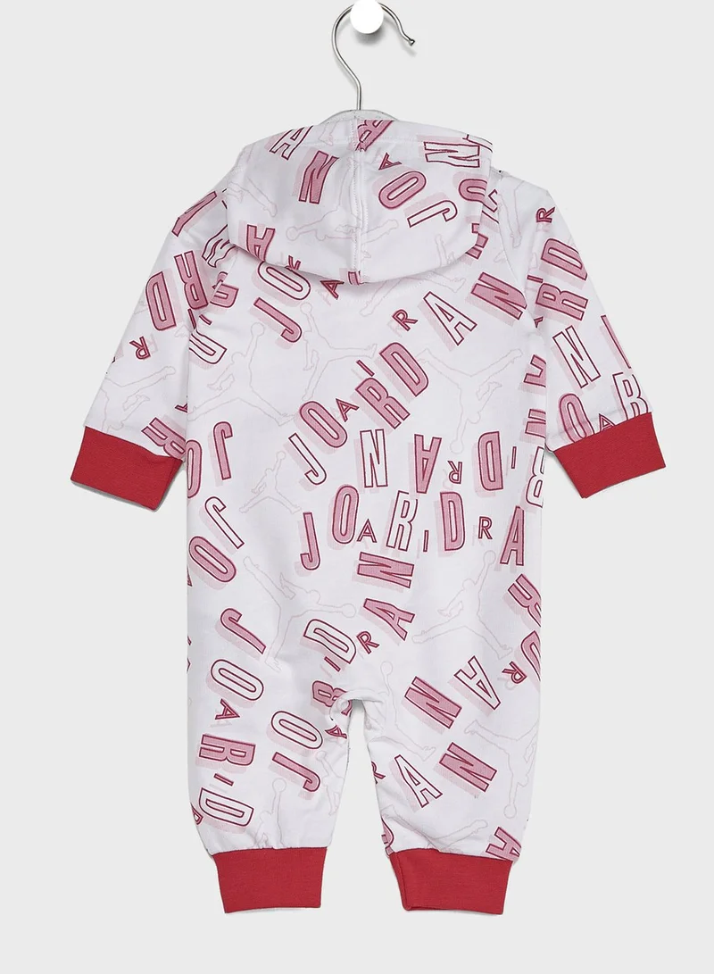 Jordan Infant Air Jordan Aop Romper
