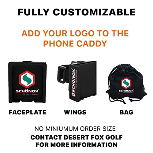 DESERT FOX GOLF Phone Caddy – Funny Quotes Golf Cart Phone Holder with Secure Strap for Hands-Free GPS & Golf Apps – Gifts for Men & Women - Image 5