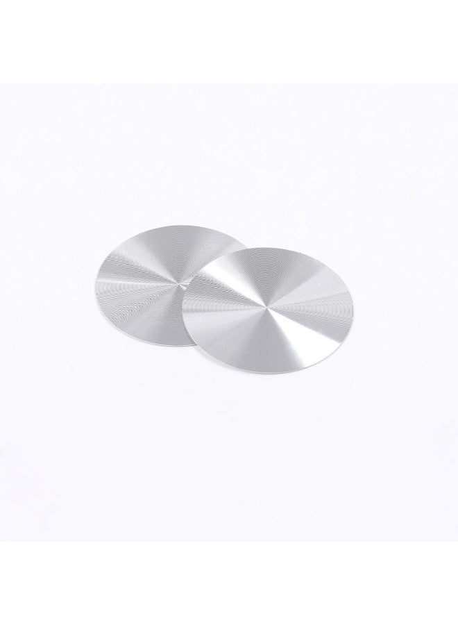 CHEYA Stainless Steel Car Cup Holder Mat Cover Trim for Land Rover Range Rover Sport, Vogue, Discovery Sport, Discovery 4, 5 - Image 5