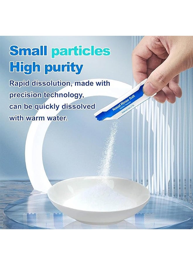 30PCS Nasal Wash Salt Nasal Rinse Mix Allergic Rhinitis Relief Nose Cavity Protector Irrigation Adults Children Nose Cleaner