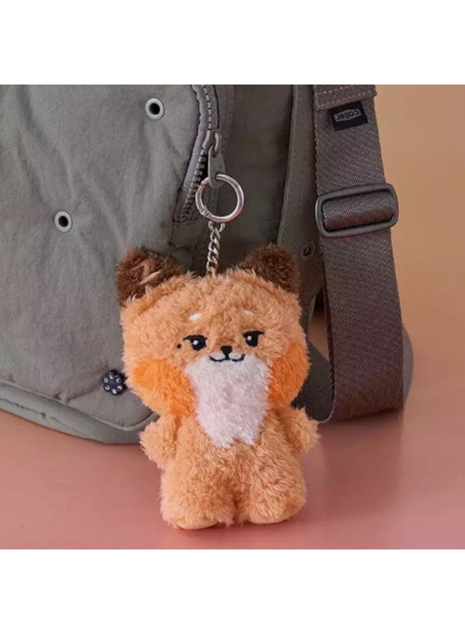 Generic Kpop ZB1 Doll Keychain 12CM Zeroni Cartoon Cute Plush Pendant Bag Accessories Key Ring ZhangHao HanBin Ricky Fans Gift-Color:SEOKMATTHEW A-Size:12cm  - Image 1