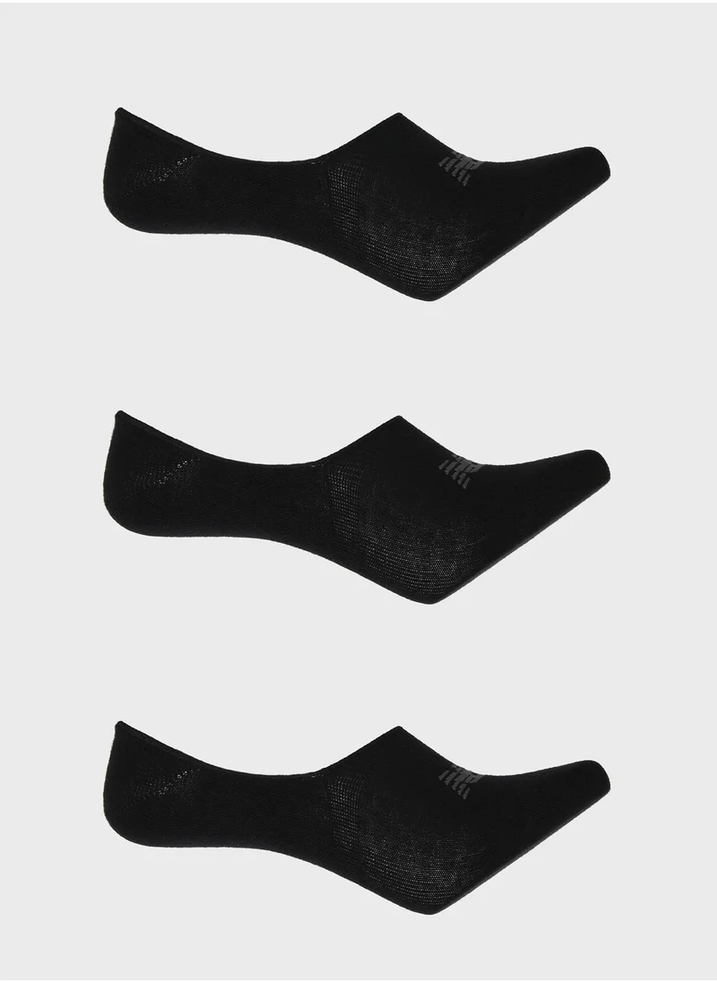 نيو بالانس 3 Pack Unseen Liner Socks