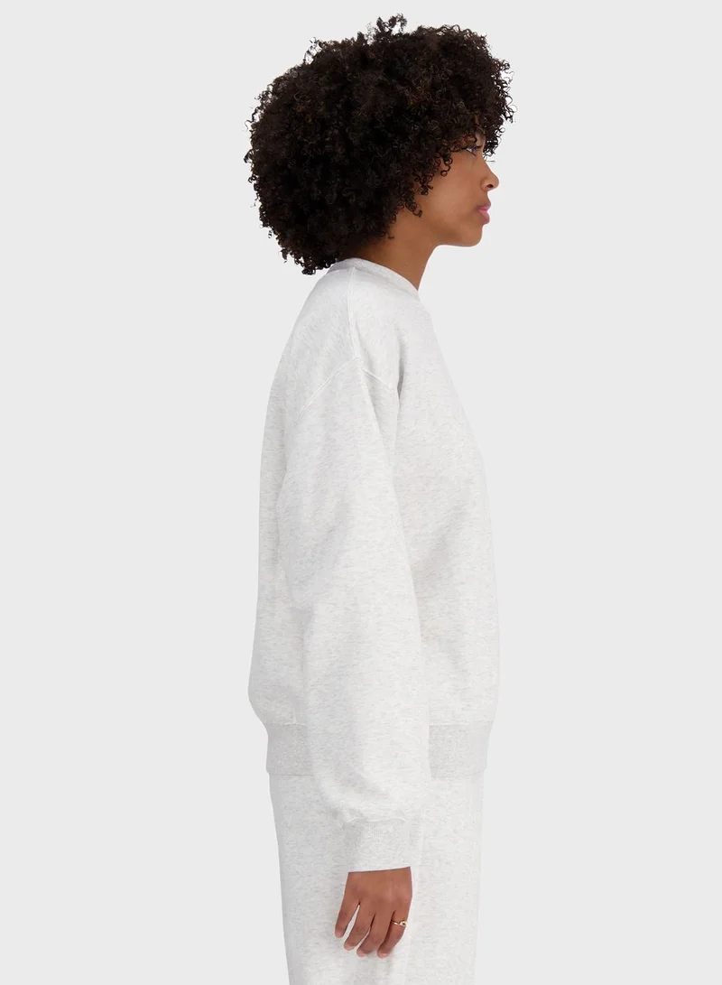 New Balance Essential French Terry Logo Sweatshirt