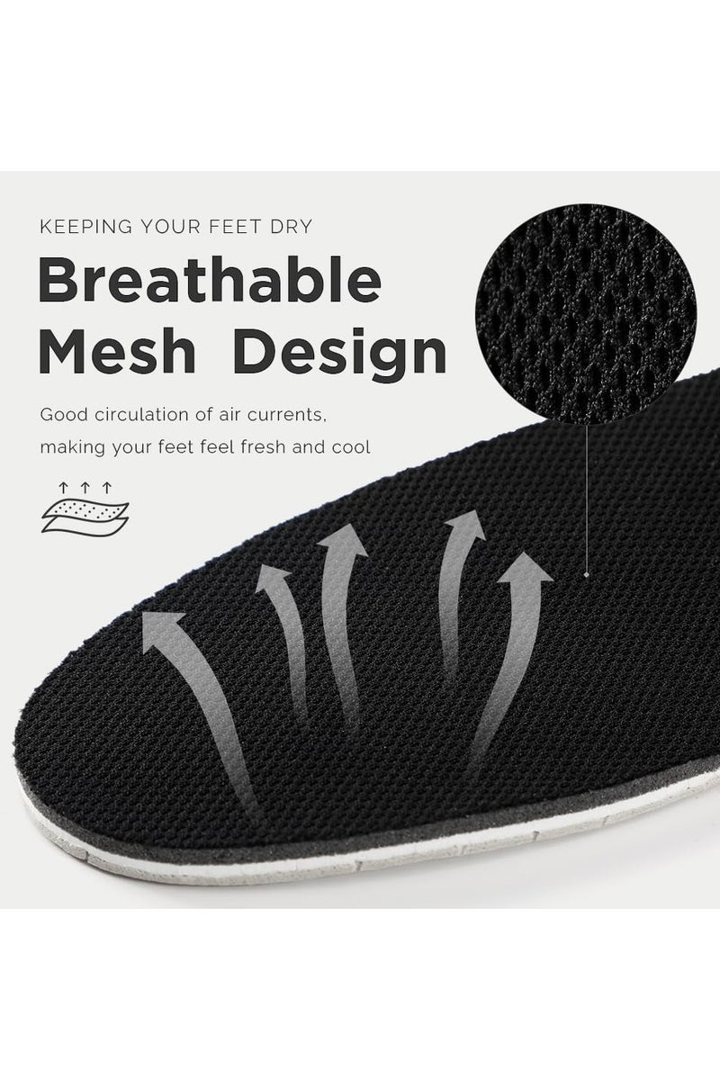 3 Pairs Height Increase Shoes Insole Breathable Memory Foam Height Increase Insole Invisible Increased Heel Lift Shoe Insoles for Women Men - 2.5cm,3.5cm，4.5cm - Image 2