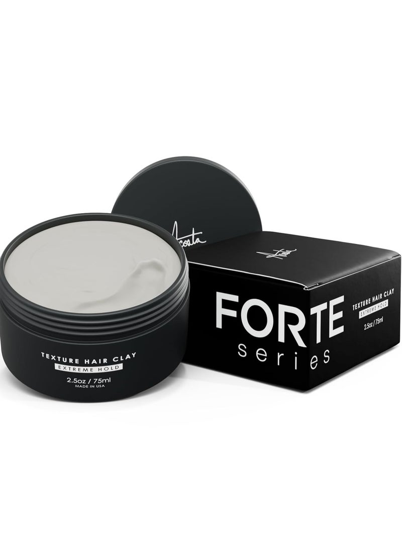 Alex Costa - Forte Series Texture Hair Clay Extreme Hold 75mL - Image 1
