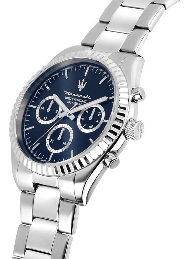 مازيراتي ساعة (مازيراتي) من الكوارتز الفولاذي المقاوم للصدأ - Image 2