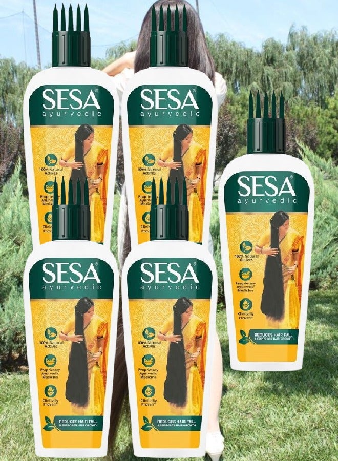 سيسا 5 قطع زيت شعر أيورفيدا بخلاصة برينجراج 100مل - Image 1