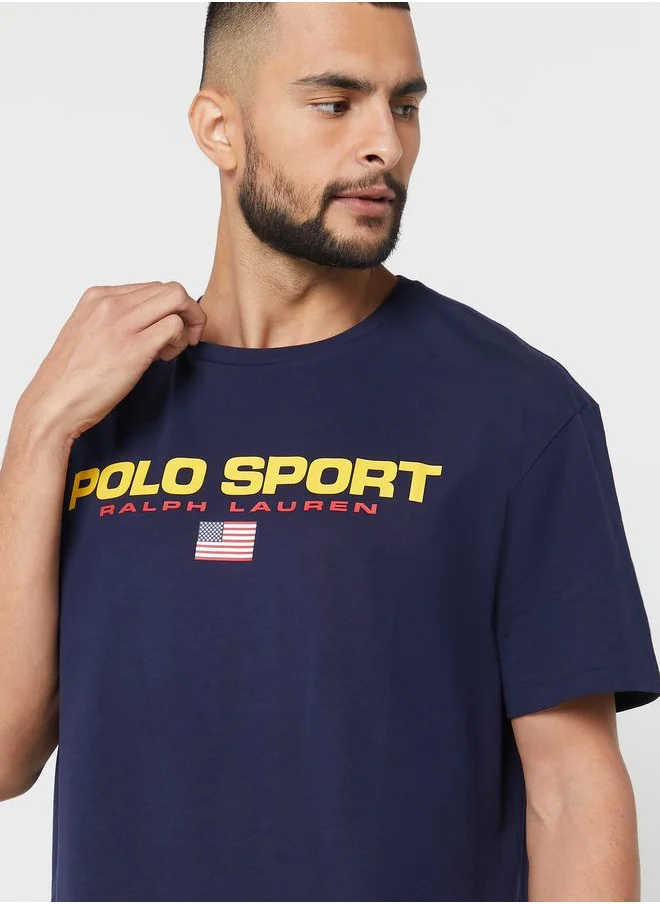 POLO RALPH LAUREN Logo Crew Neck T-Shirt