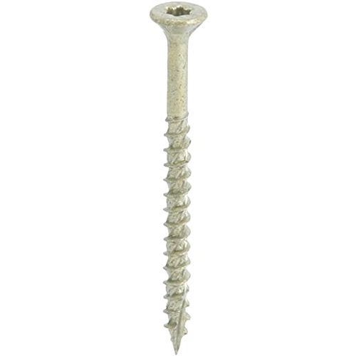 Power Pro Premium Exterior Wood Screws 8 x 2 Inch AllPurpose Deck Screws for Outdoor Projects T25 Star Bit Included Bronze 3000 Pieces 967775