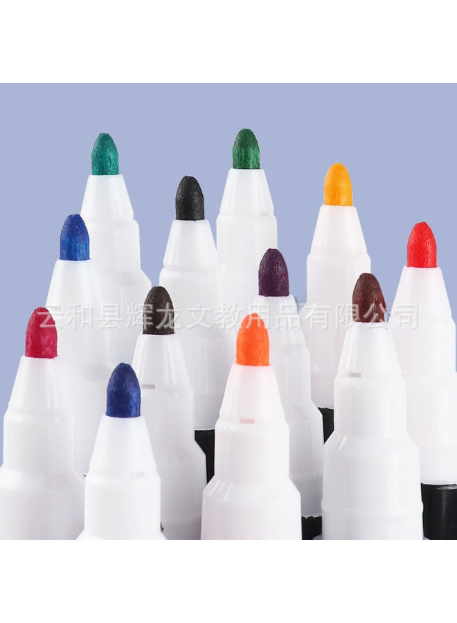 YIHUI Magnetic Whiteboard Pen Large Capacity Fine Head Plastic Water-based Children Erasable Floating Pen No Mark Marker - Image 2