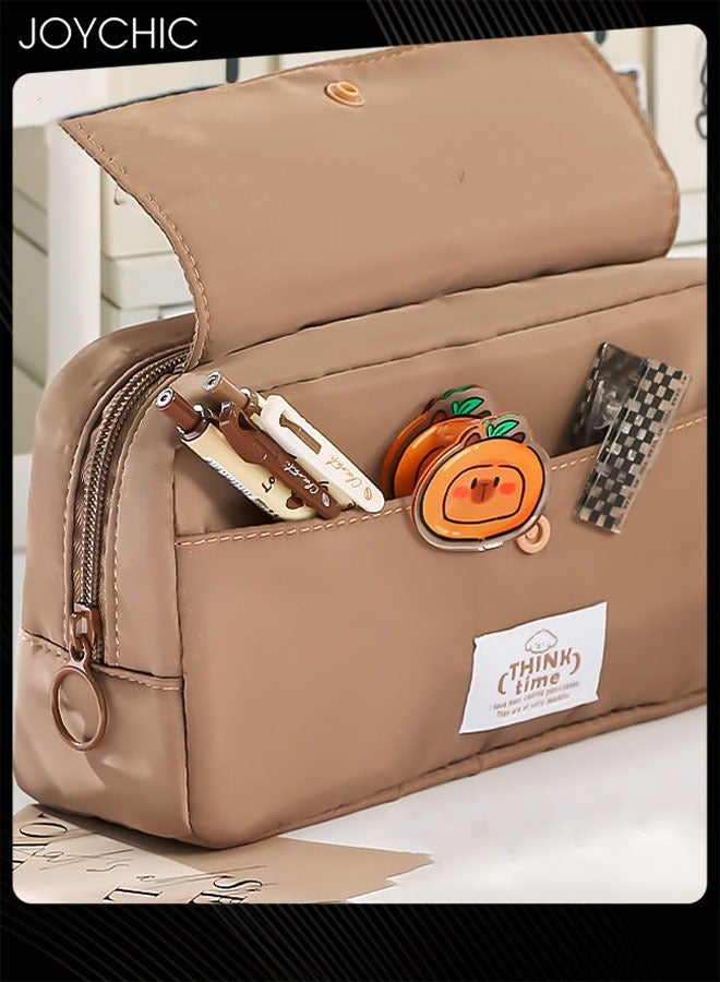 Joychic Multipurpose Large Capacity Pencil Storage Case for Student and Artists Sturdy Woveing Fabric with Elegant Designs - Image 3