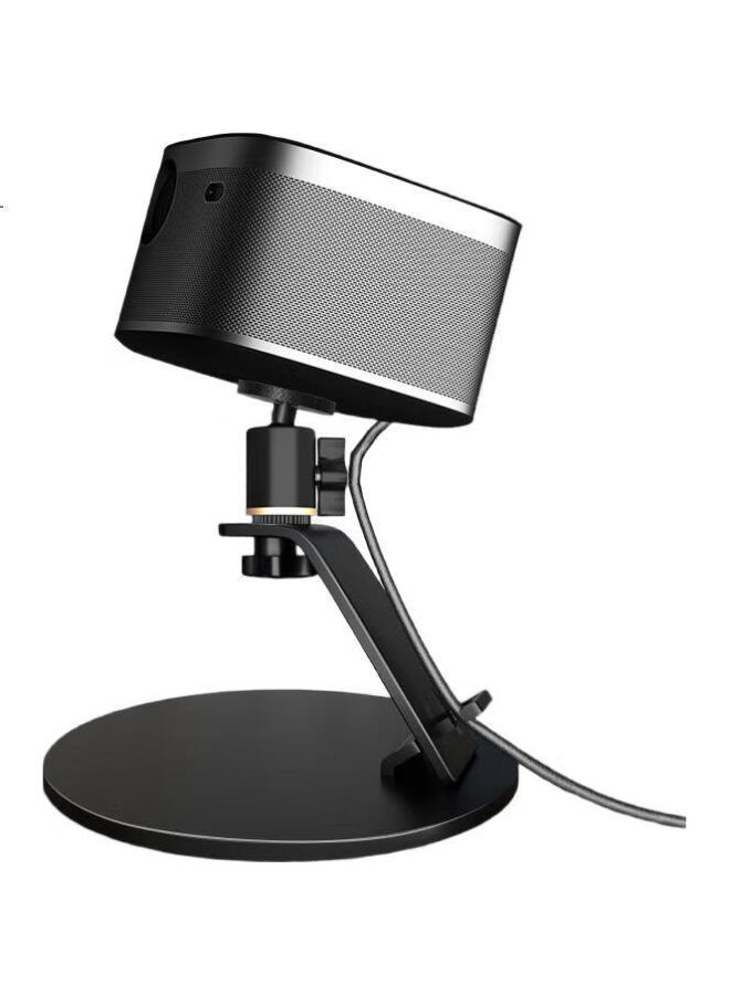Cine (Cine) Projector Desktop Stand Metal Disc Cloud Platform Stand Suitable For Xgimi, Jmgo, Fengmi, Xiaomi, Mijia Projectors Bedside Bracket Storage Rack Pb25 - Image 1