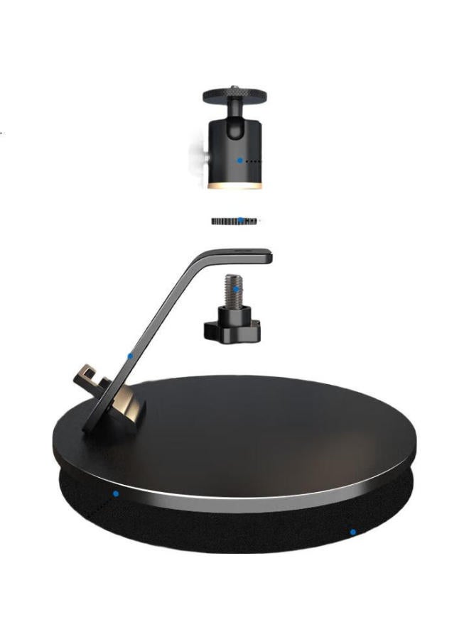 Cine (Cine) Projector Desktop Stand Metal Disc Cloud Platform Stand Suitable For Xgimi, Jmgo, Fengmi, Xiaomi, Mijia Projectors Bedside Bracket Storage Rack Pb25 - Image 2