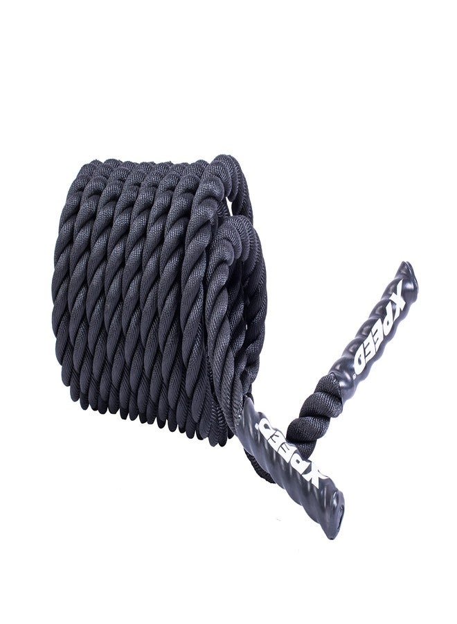 Massive Speed System Xpeed Battle Rope 30Ft. Long Gym Fitness Strngth Training Workout Battling Rope 25mm Thick - Image 5