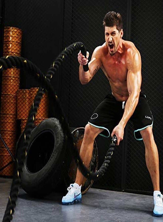 Massive Speed System Xpeed Battle Rope 30Ft. Long Gym Fitness Strngth Training Workout Battling Rope 25mm Thick - Image 1