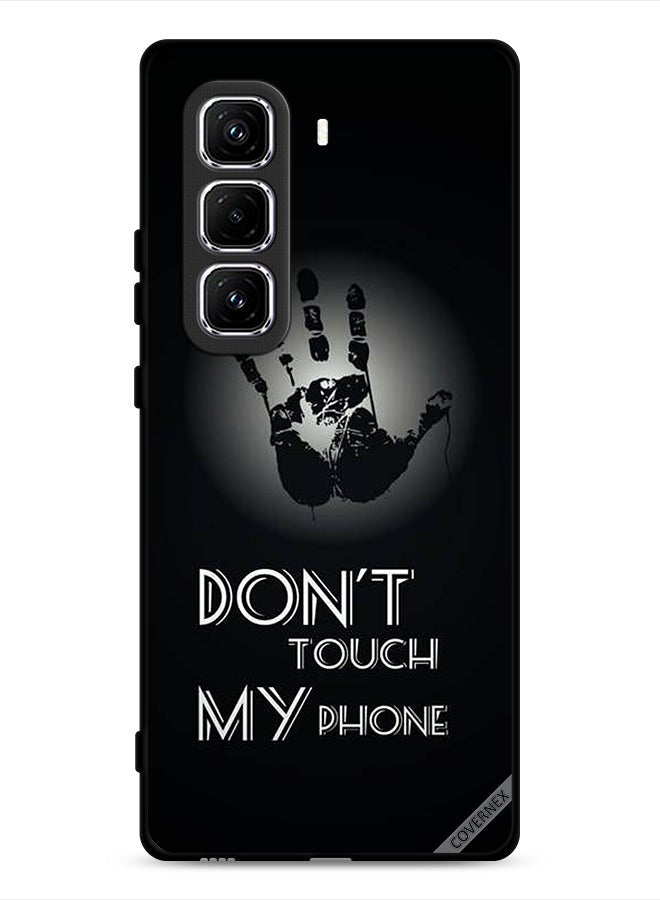 Covernex Infinix Hot 50 Pro 4G Protective Case Cover Don't Touch My Phone Hand - Image 1