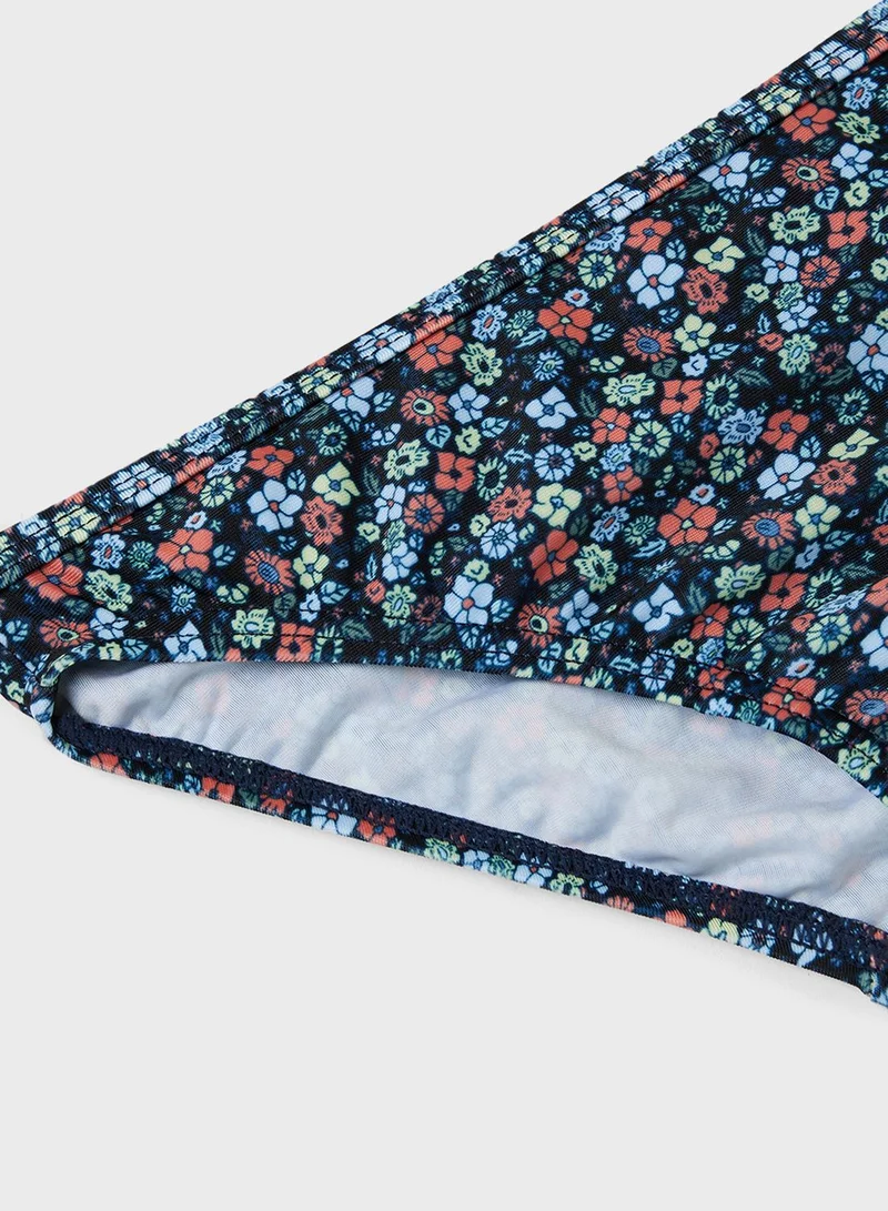 NAME IT Kids Floral Print Bikini