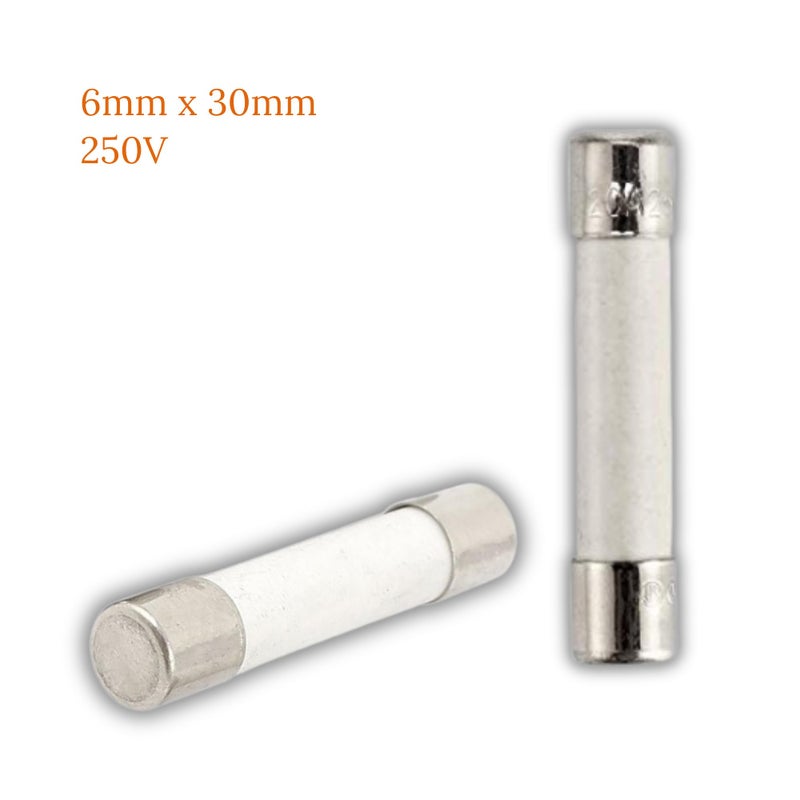 BlueCatELE Microwave Fuse 20 Amp 250V Slow-Blow, Universal Ceramic Fuse Replacement for GE WB27X10388, Whirlpool, Kenmore, and Other Microwaves, 6mm x 30mm (5-Pack) - Image 5