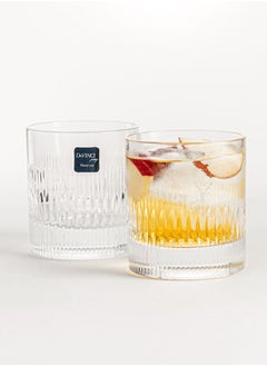 RCR RCR 2 pc crystal tumblers set 290 ml Tratto dof collection  - Image 2