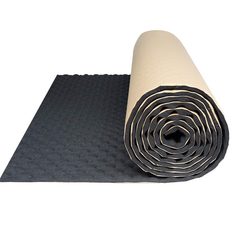uxcell sourcingmap Studio Sound Acoustic Absorbing Heatproof Deadener 19.7x118inch - Image 1