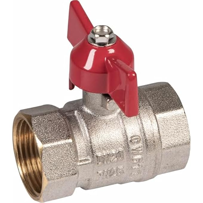 T594105 HEATING BALLCOCK 3/4"IT BRASS PLATED - Image 2
