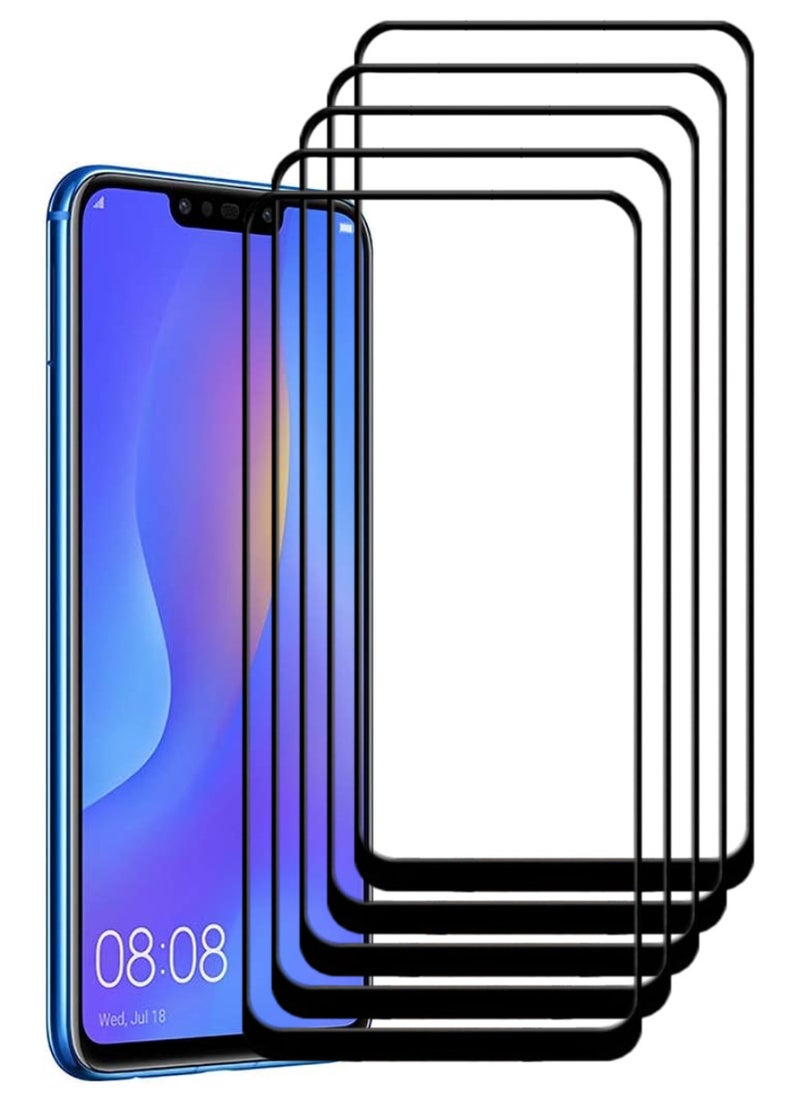 ACLIX 5 Pieces Antistatic ESD Dustproof Premium Quality High Definition Tempered Glass Screen Protector Designed For Huawei nova 3i - Image 1