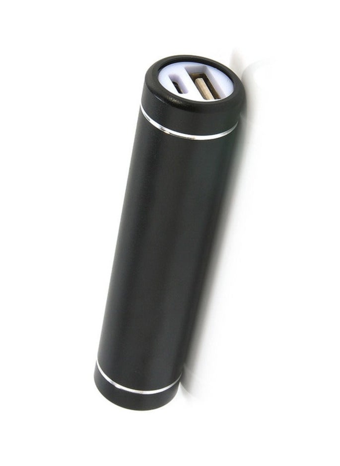 Generic - ⭐ Mini Cylinder Power Bank with a Real Capacity 2600mah External Battery Charger Material is  aluminum.  باور بانك عالي الجودة  مع سعة فعلية حقيقة 2600 مللي امبير - Image 1